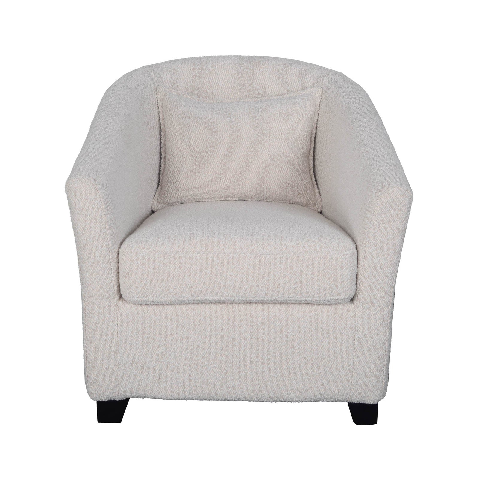 Carmen Club Chair - Boucle Cream