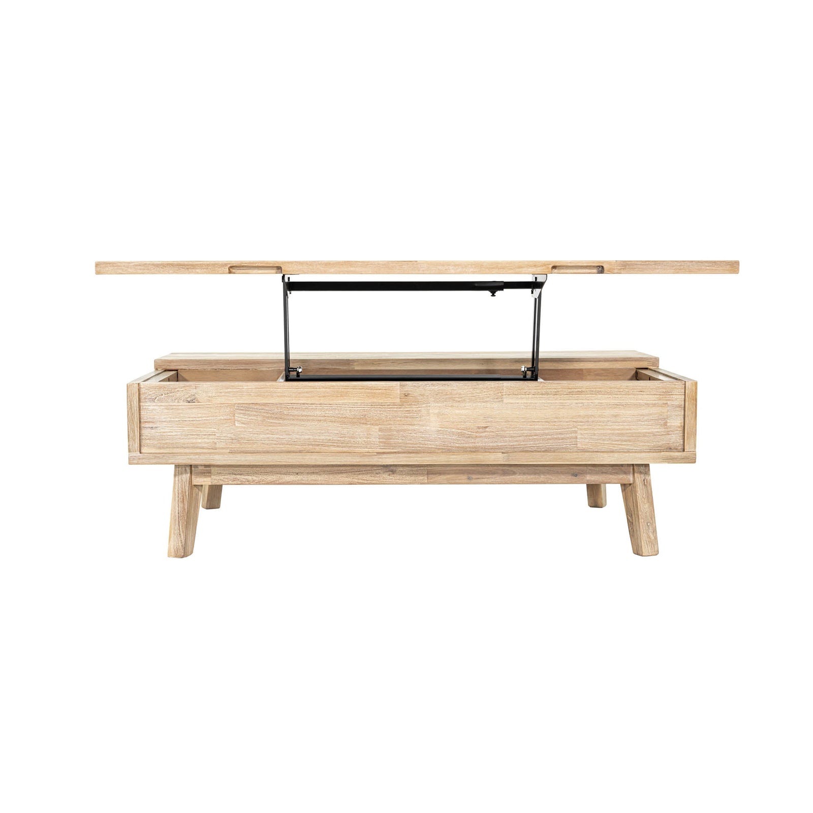 Gia Coffee Table w/ Lift Top - Light Driftwood