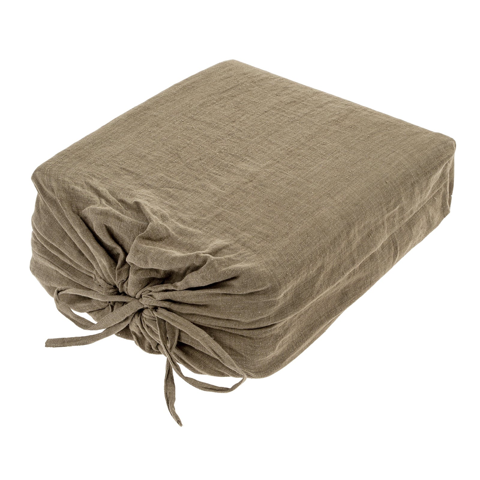 Lina Linen Duvet Set Mink