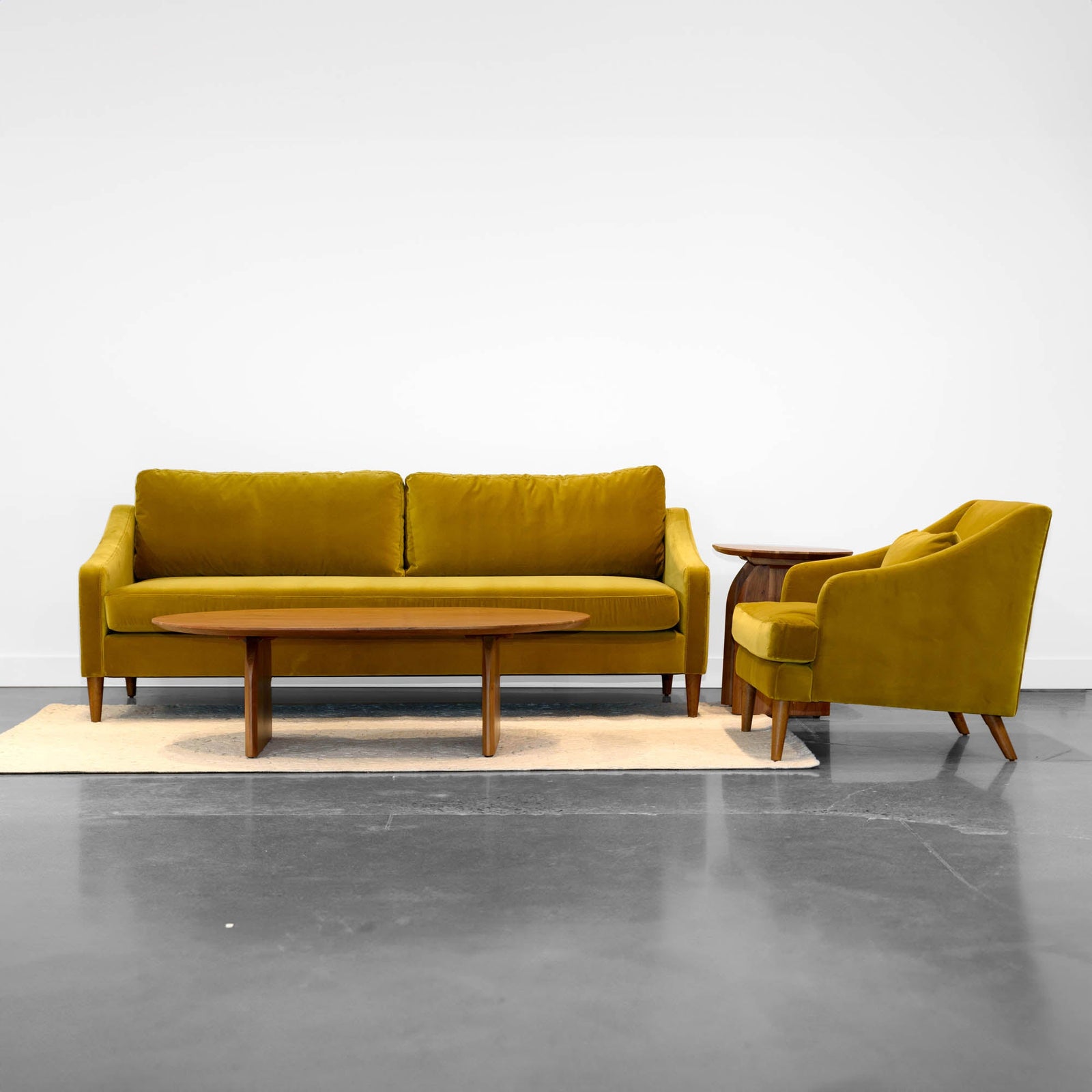 Las Vegas Paris Sofa - Dijon Velvet