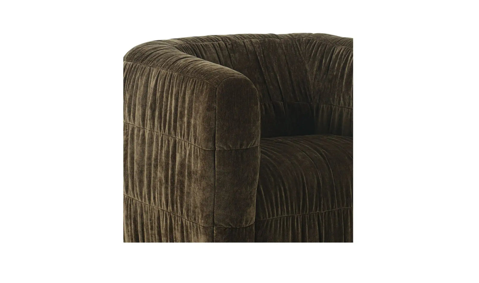 Robson Swivel Chair Dark Green