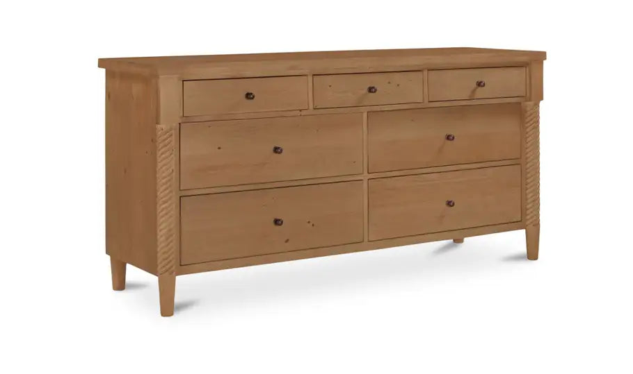 Joni 7 Drawer Dresser Natural