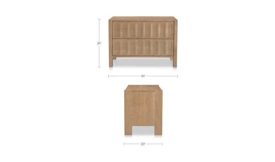 Roland Nightstand Natural