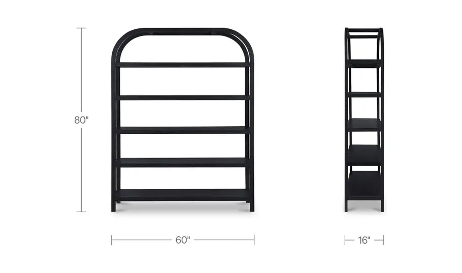 Eero Bookcase Large Black