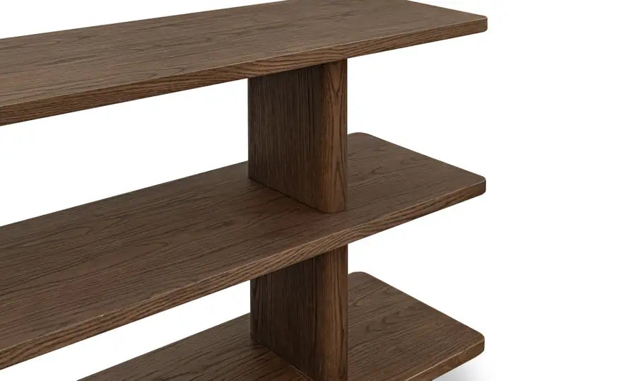 Casey Small Bookcase Dark Brown
