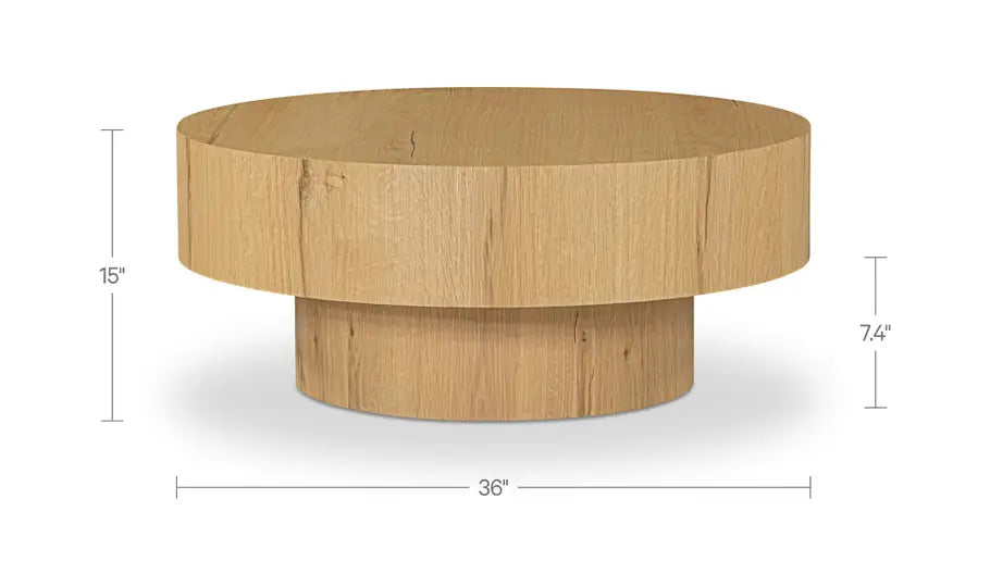 Corey Coffee Table Rustic Oak