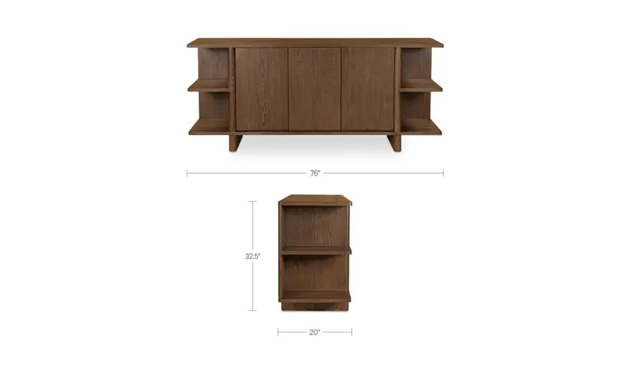 Casey Sideboard Dark Brown