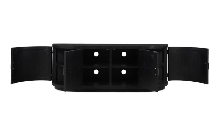 Nicola Media Cabinet Black