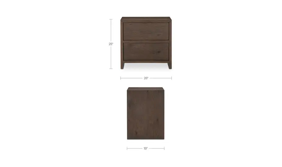 Jenson Nightstand Brown