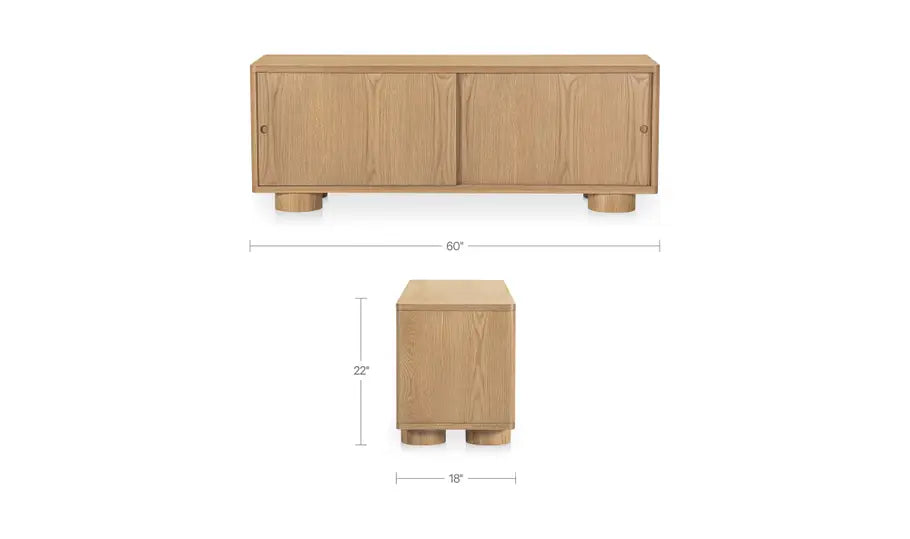 Hobbs Media Unit Natural