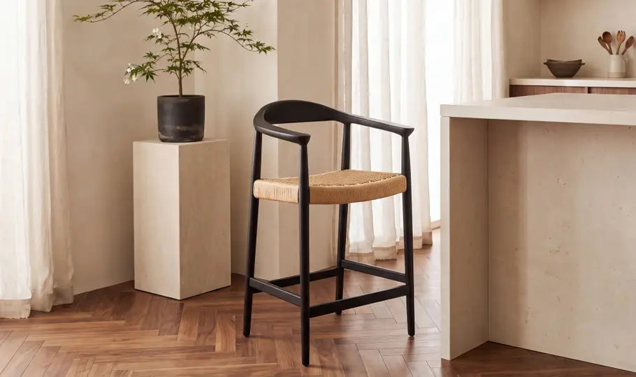 Wynn Counter Stool Black