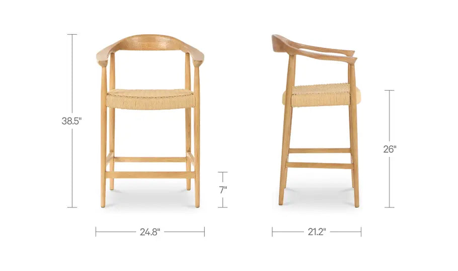 Wynn Counter Stool Natural
