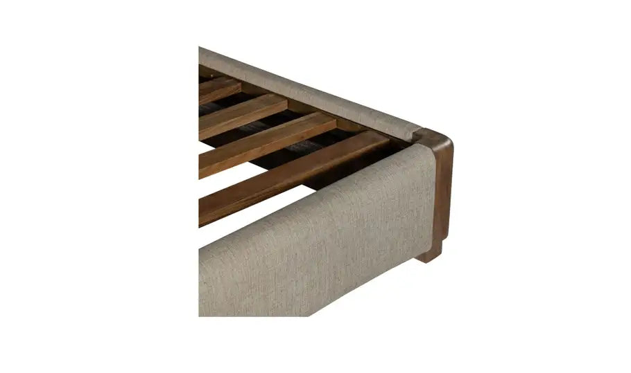 Bower Queen Bed Brown