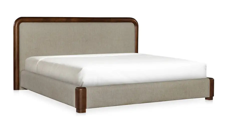 Bower Queen Bed Brown