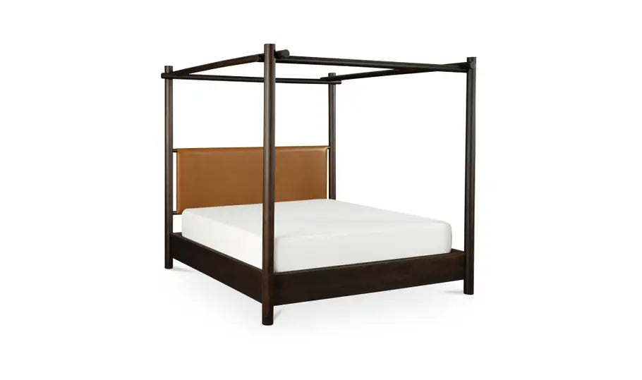 Devin Bed King Brown