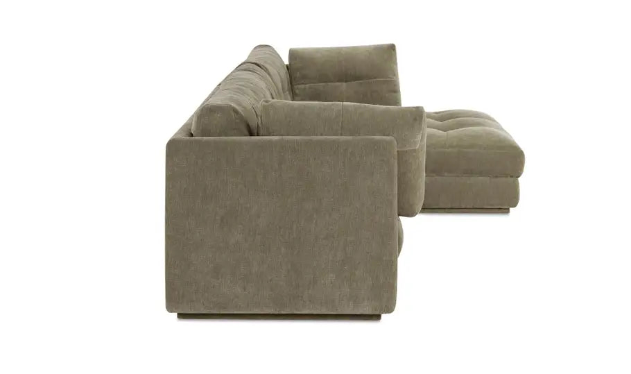 Mischa Right Sectional Sage Green