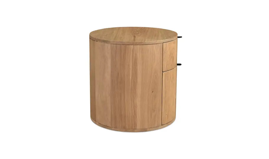 Theo 2 Drawer Nightstand Natural