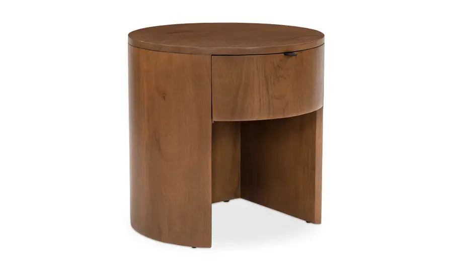 Theo 1 Drawer Nightstand Brown