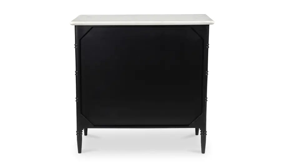 Eleanor 5 Drawer Chest Black