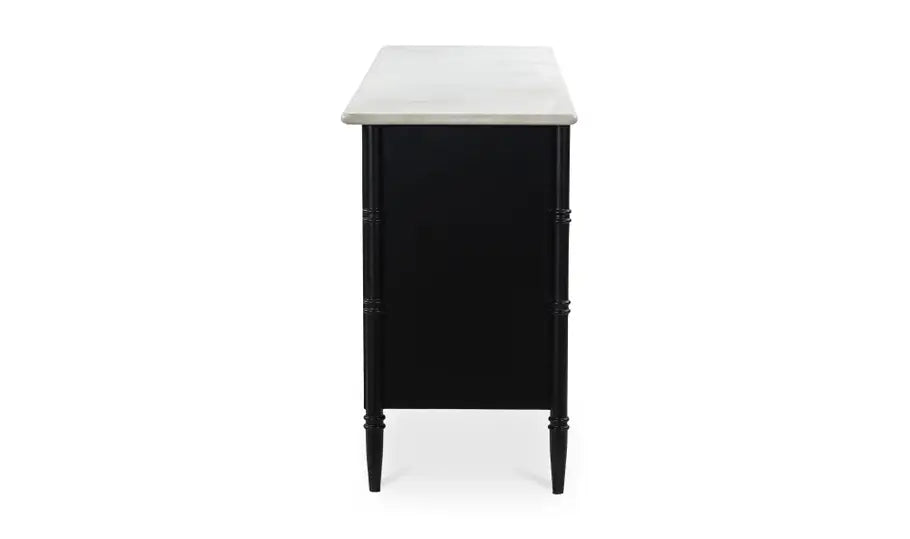 Eleanor 6 Drawer Dresser Black