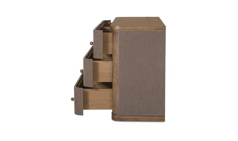Simone 6 Drawer Dresser Brown