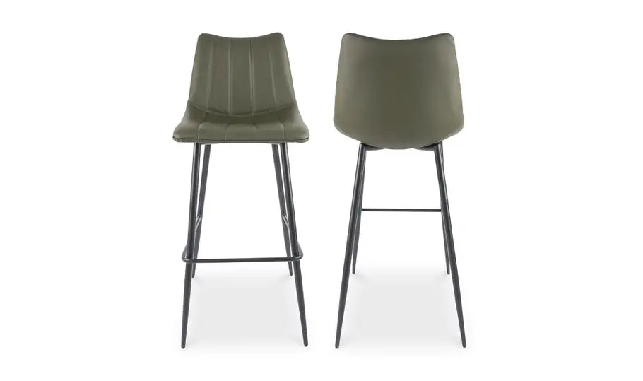 Alibi Bar Stool Dark Green - Set of Two