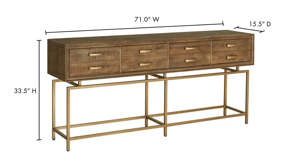 Annecy Console Table Natural