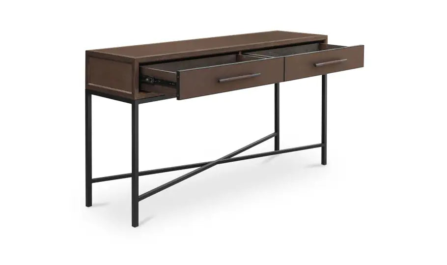 Mako Console Table Brown