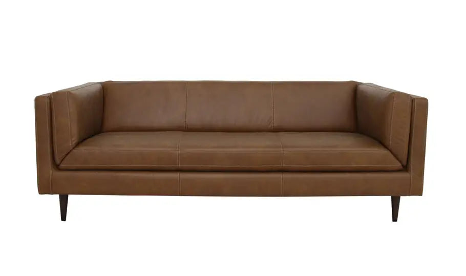 Woods Sofa Brown Leather