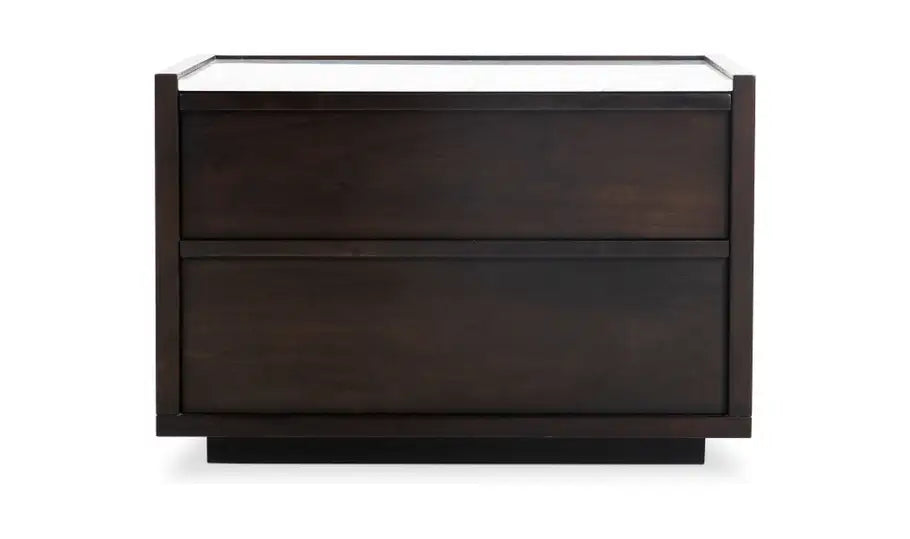 Ashcroft Nightstand Dark Grey