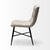 Barrow Dining Chair | Beige Linen