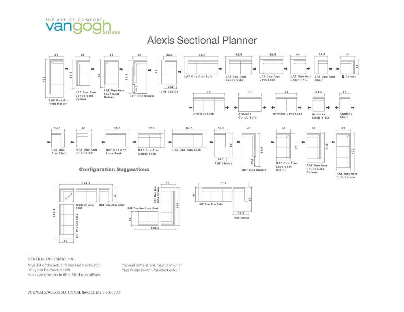 Alexis - Custom Sectional