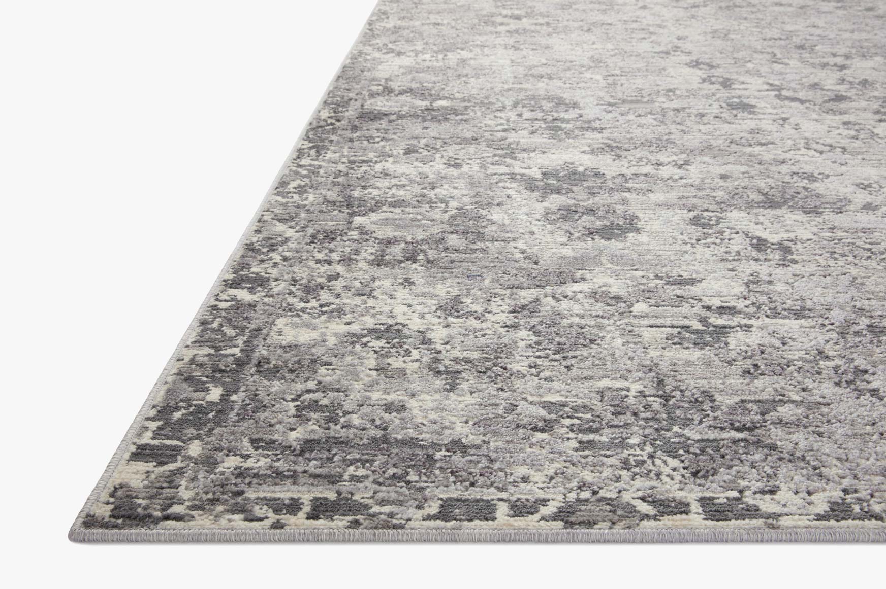 Indra Area Rug Charcoal / Silver