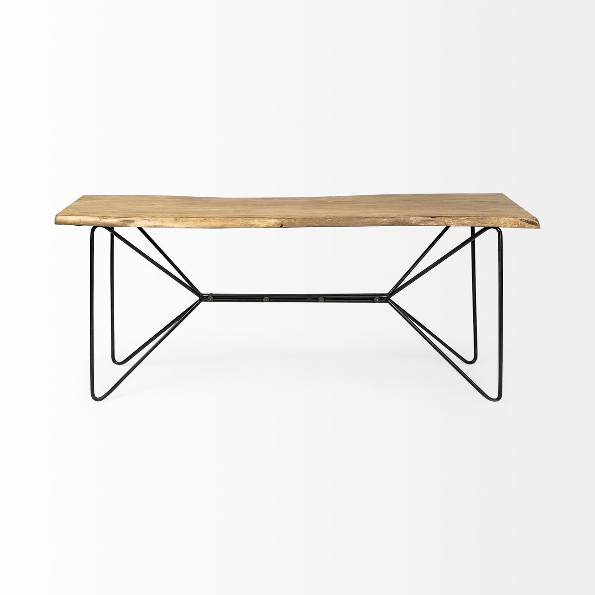 Papillion Console Table- Blonde Wood