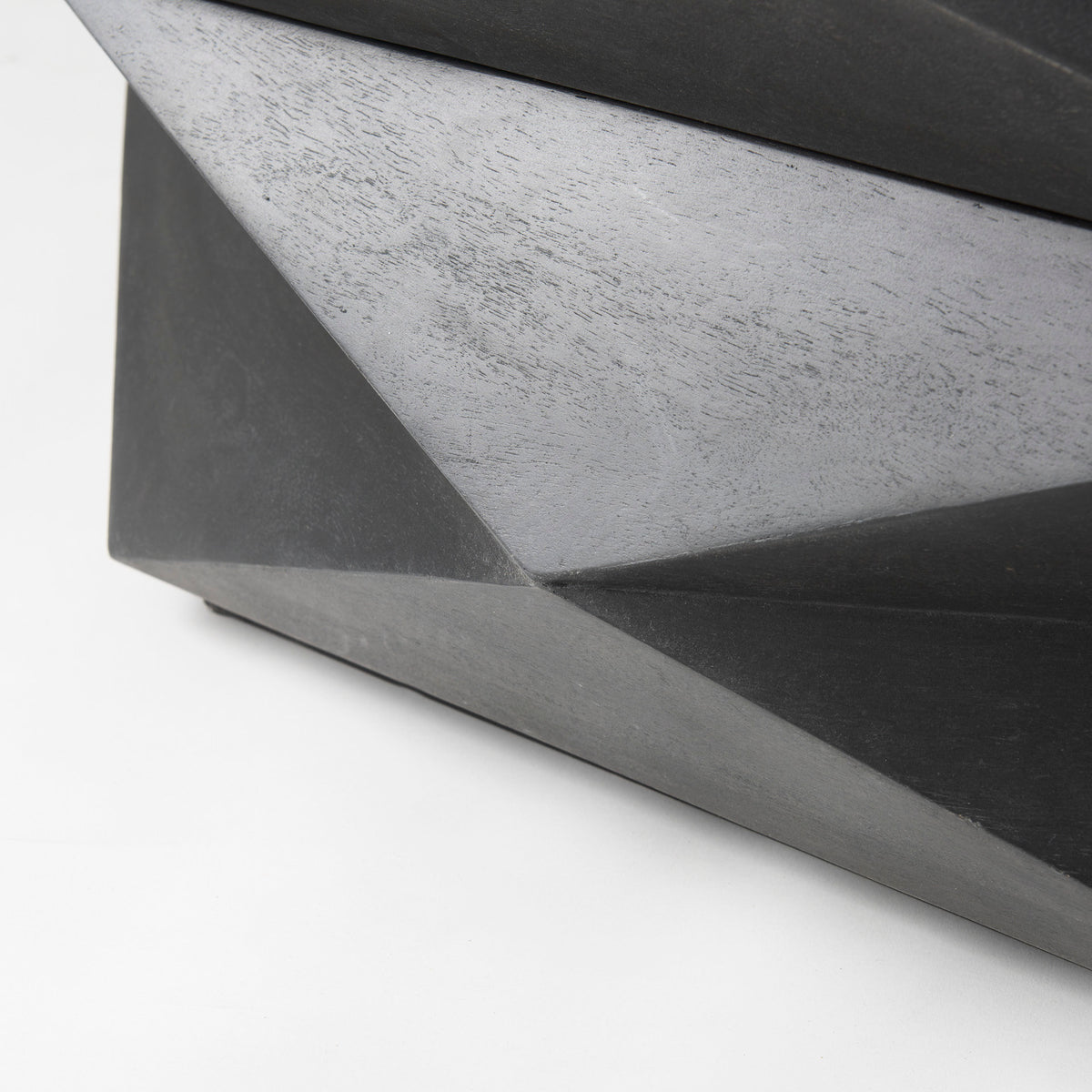 Arreto Storage Coffee Table- Black