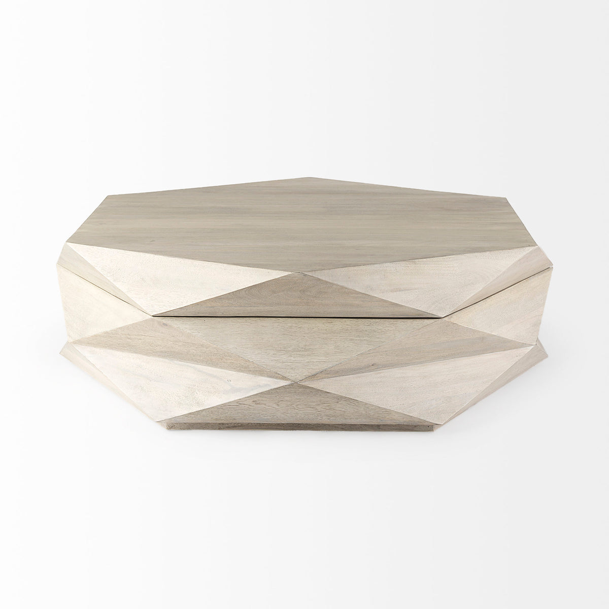 Arreto Storage Coffee Table- White