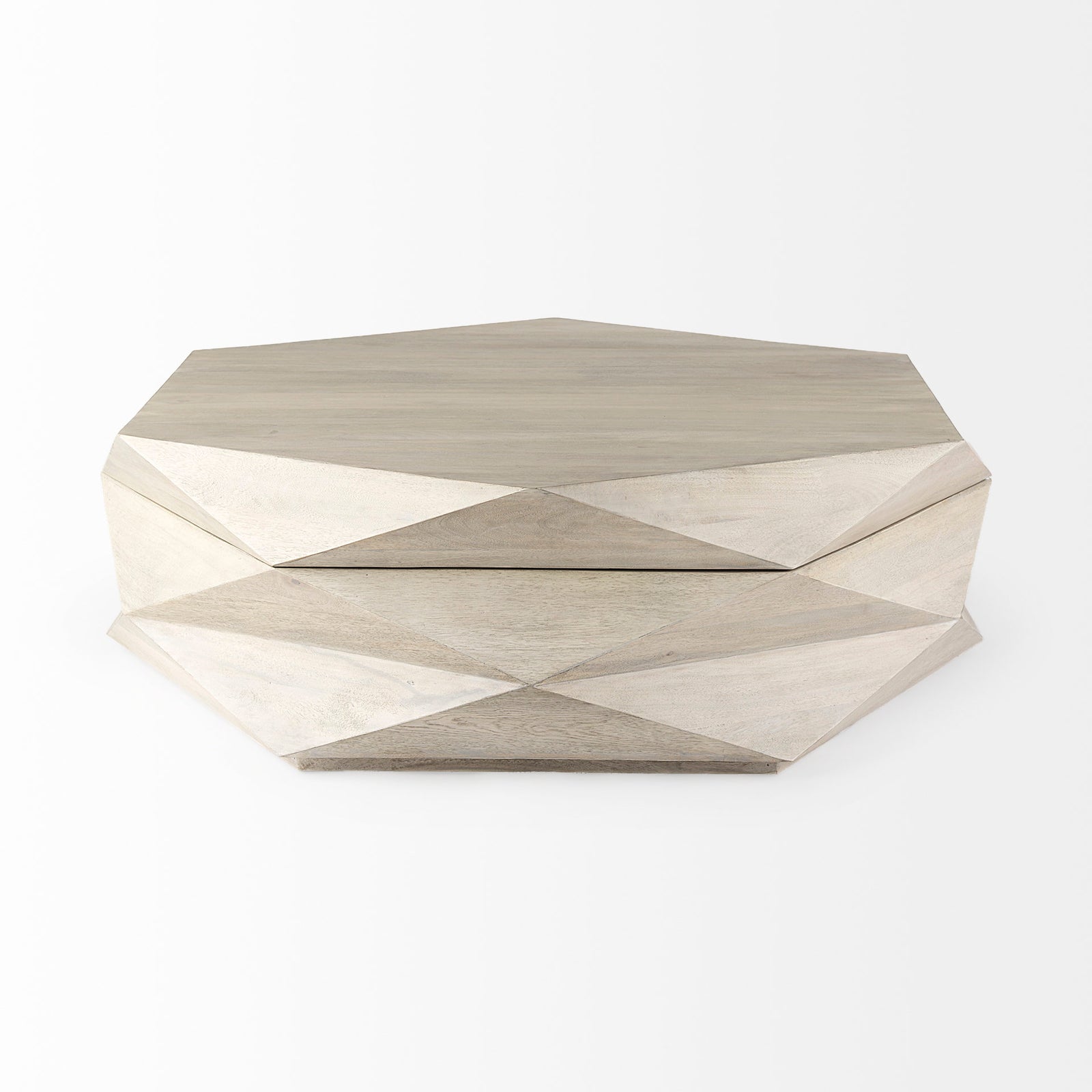 Arreto Storage Coffee Table- White