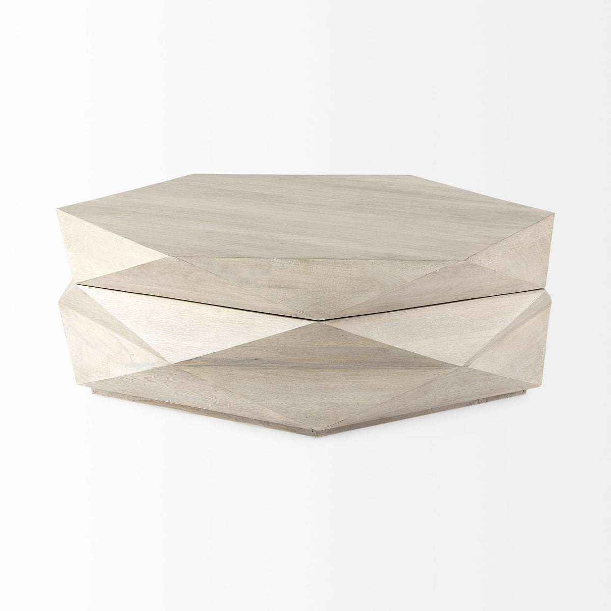 Arreto Storage Coffee Table- White