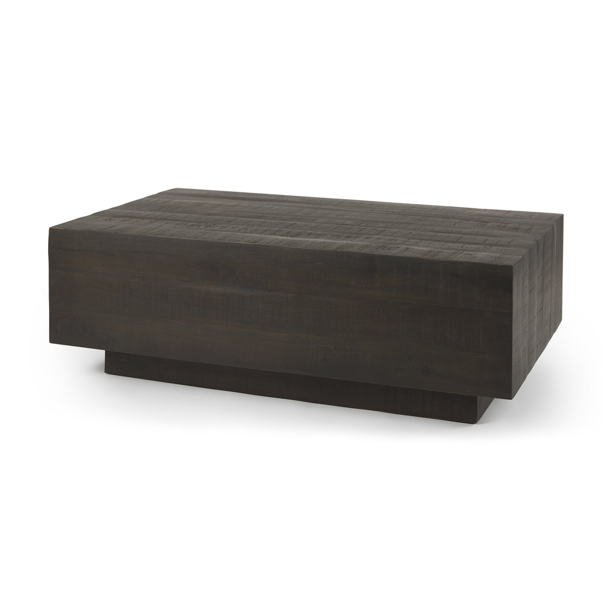 Hayden Coffee Table - Dark Brown Wood