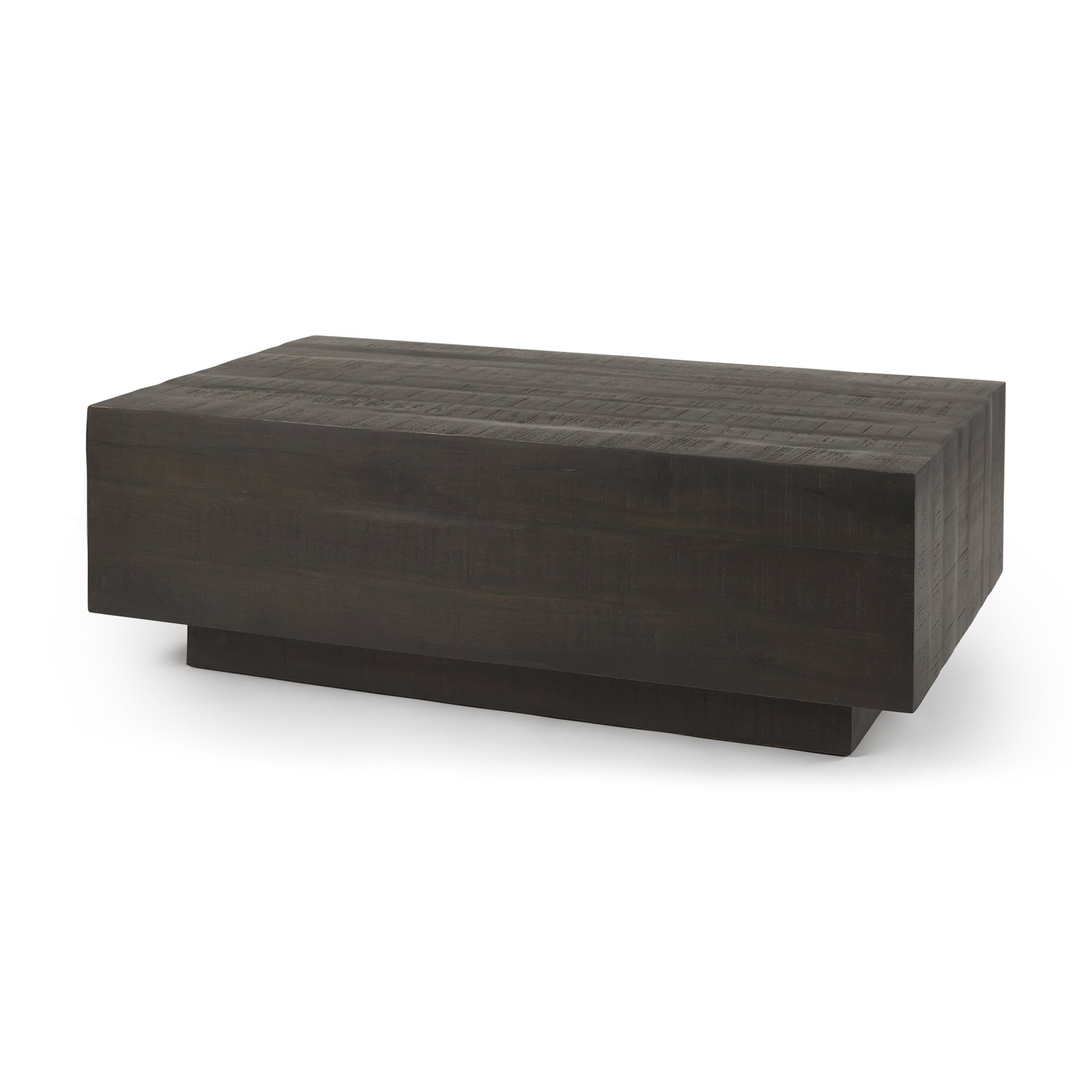 Hayden Coffee Table - Dark Brown Wood