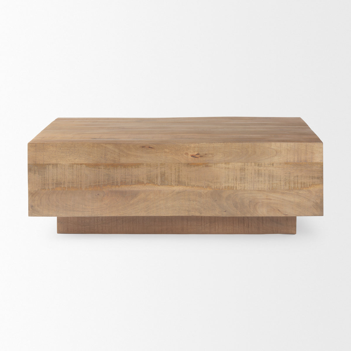 Hayden Coffee Table - Light Brown Wood