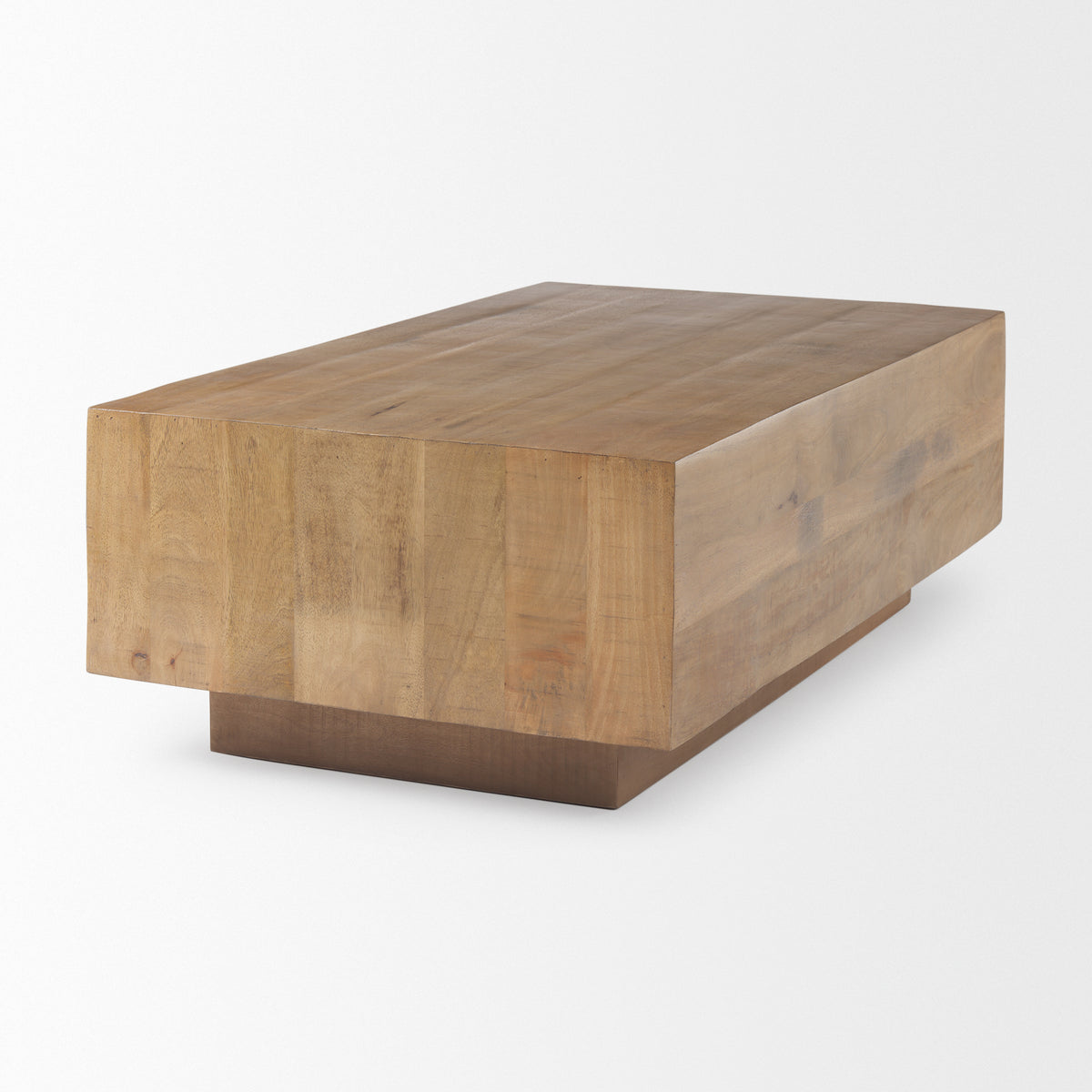 Hayden Coffee Table - Light Brown Wood