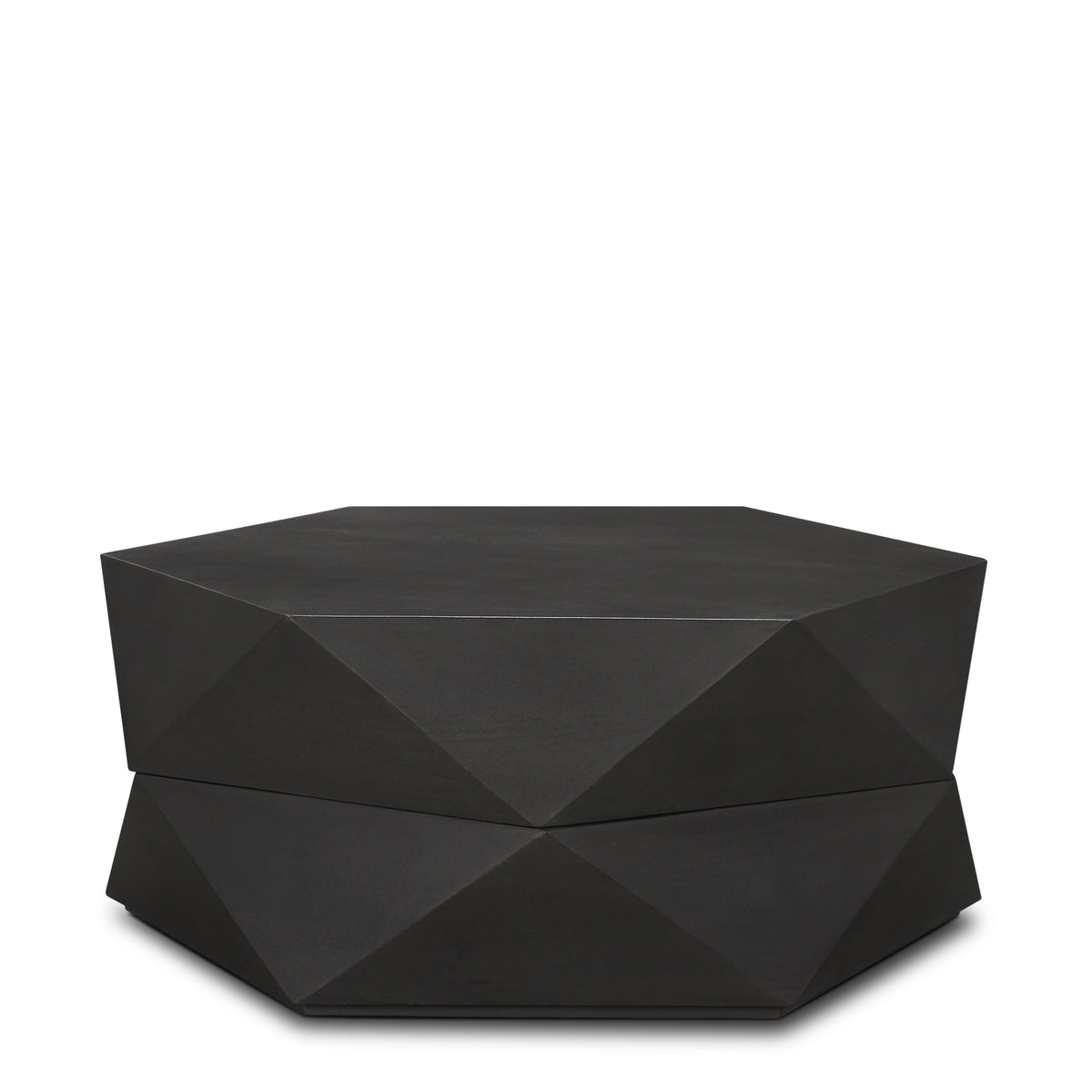 Arreto 2 Storage Coffee Table- Black