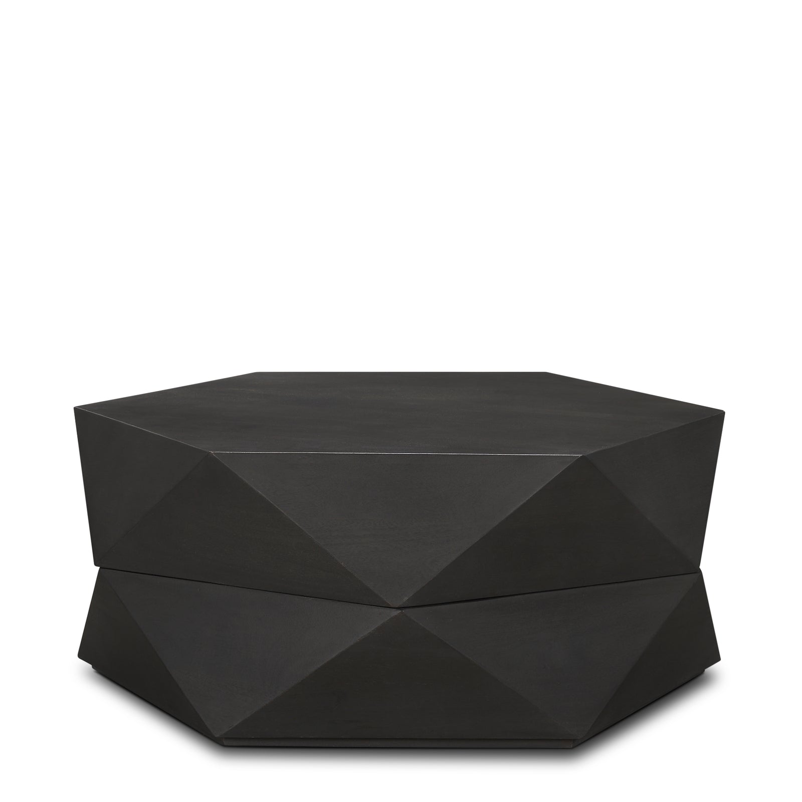 Arreto 2 Storage Coffee Table- Black