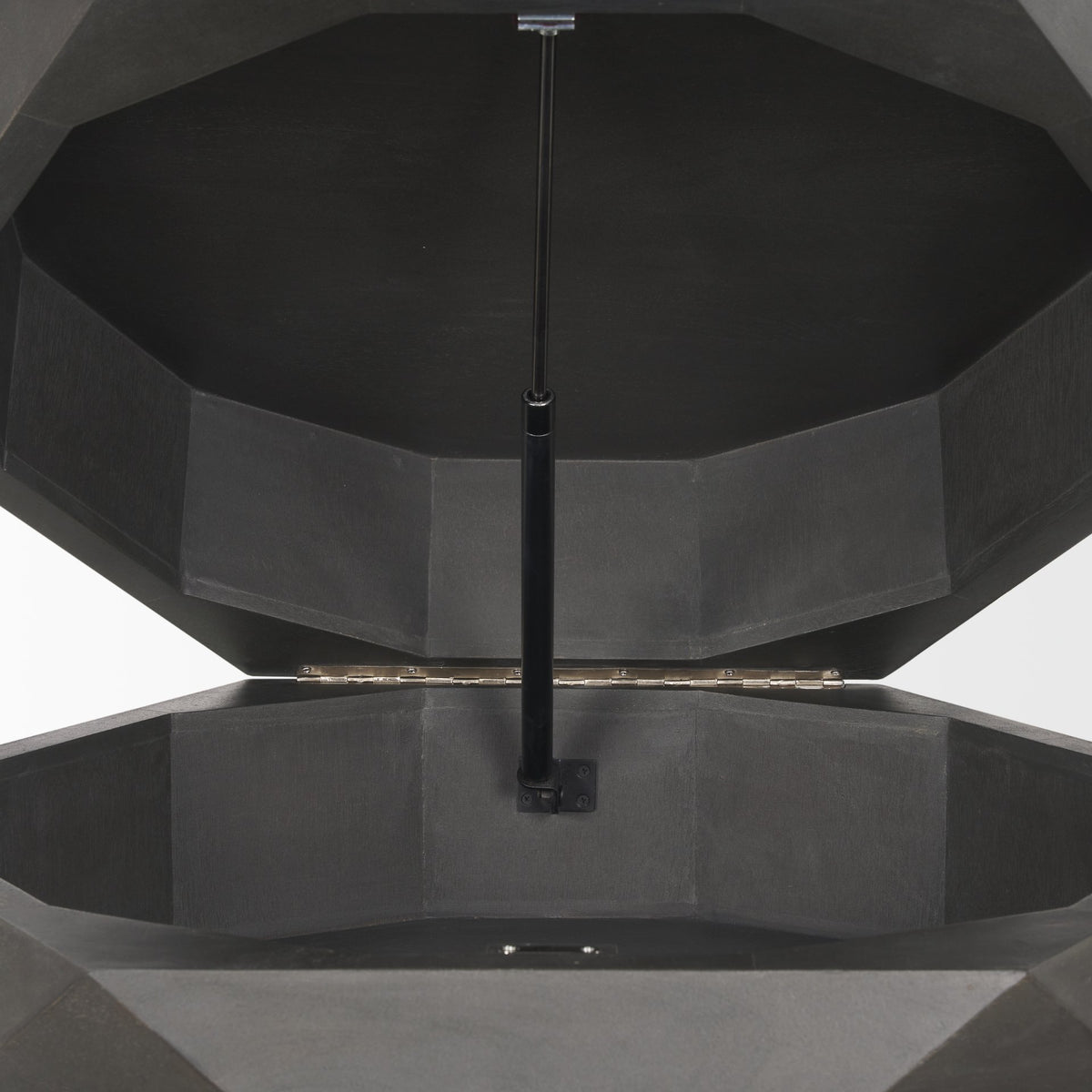 Arreto 2 Storage Coffee Table- Black