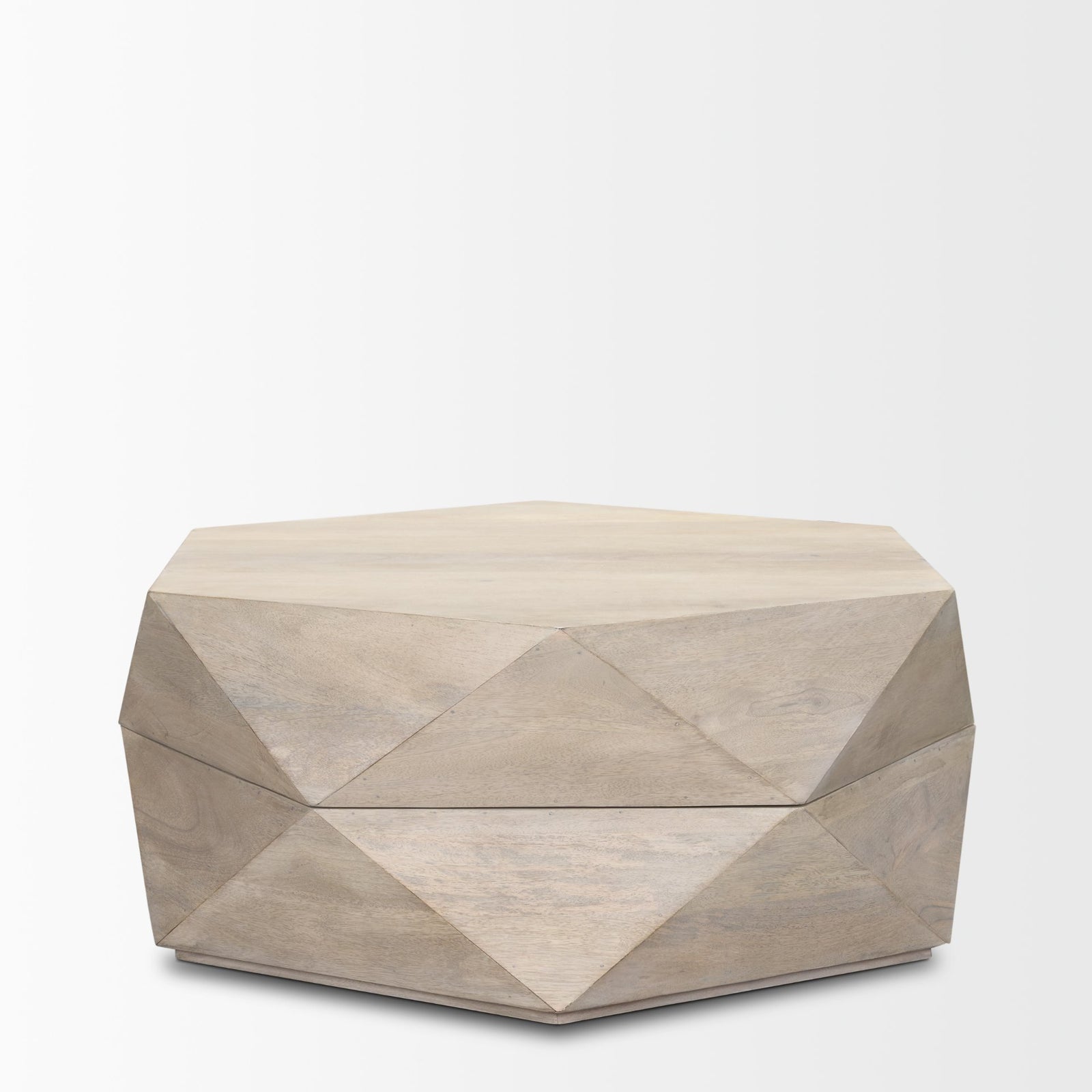 Arreto 2 Storage Coffee Table- White