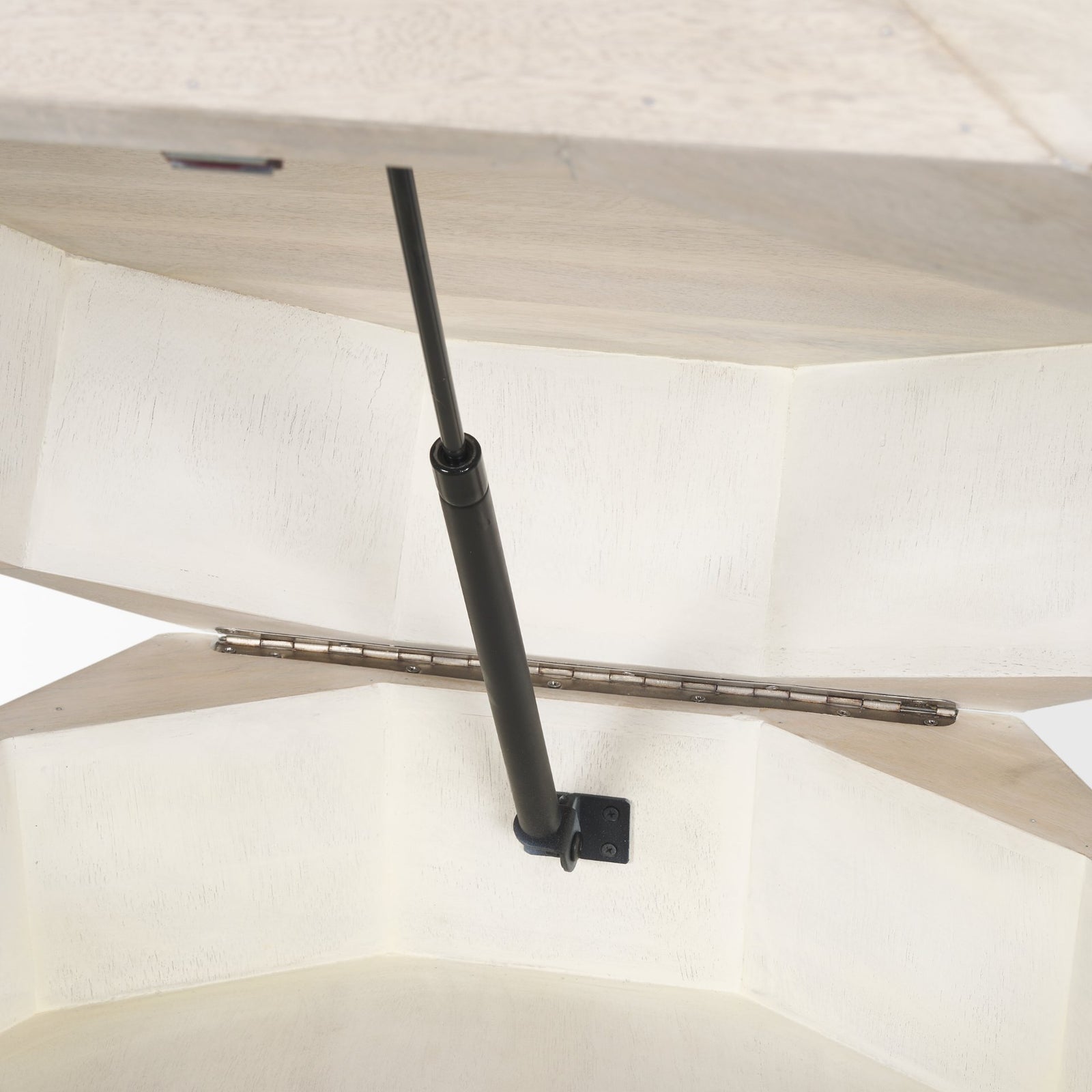 Arreto 2 Storage Coffee Table- White