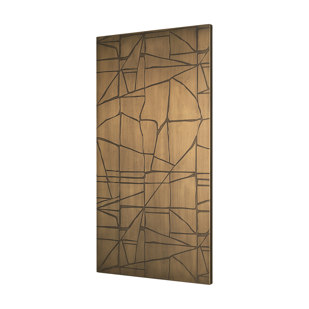 Roho Painted Gold Wall Art