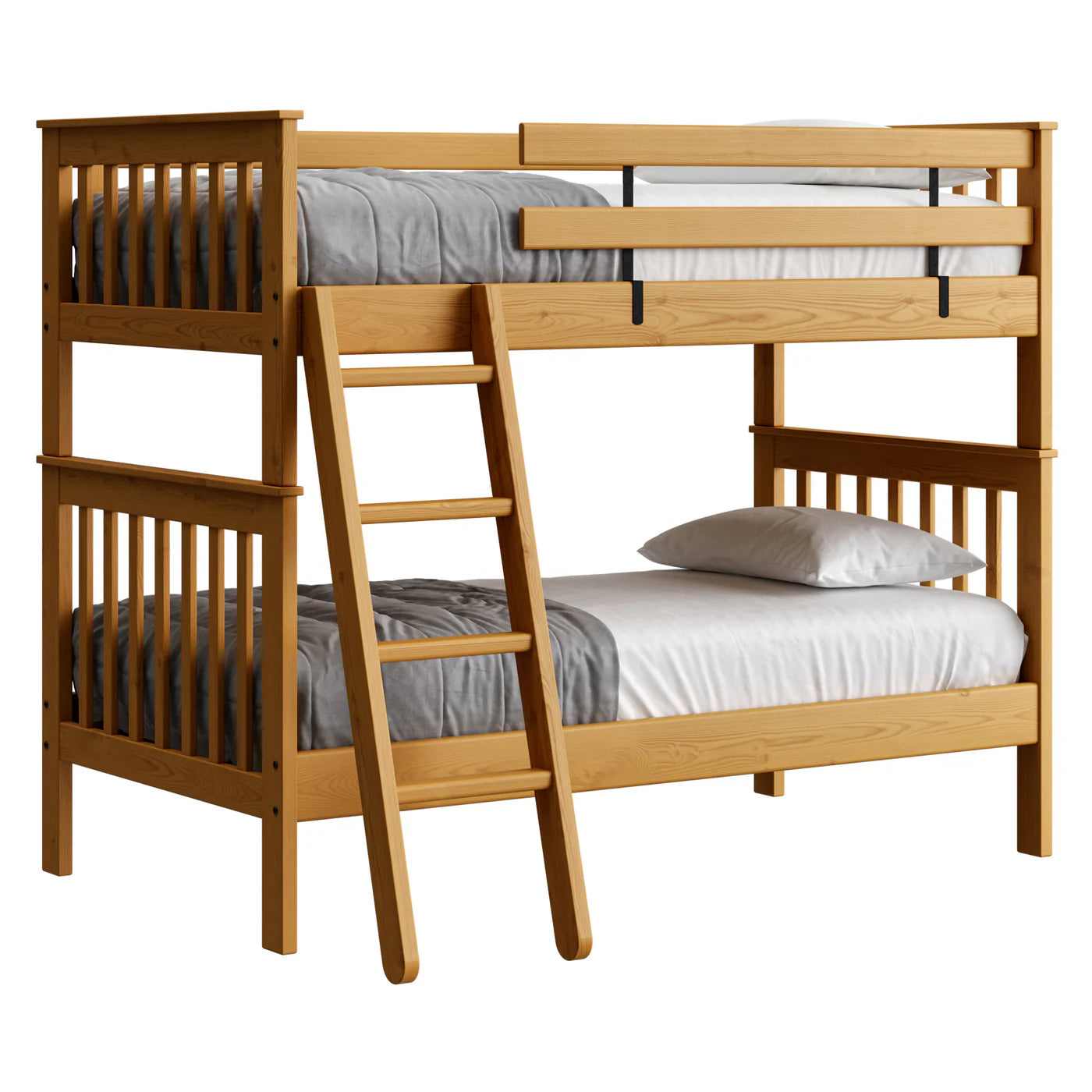 Mission Bunk Bed Twin Extra Long-  Tall & Regular Height