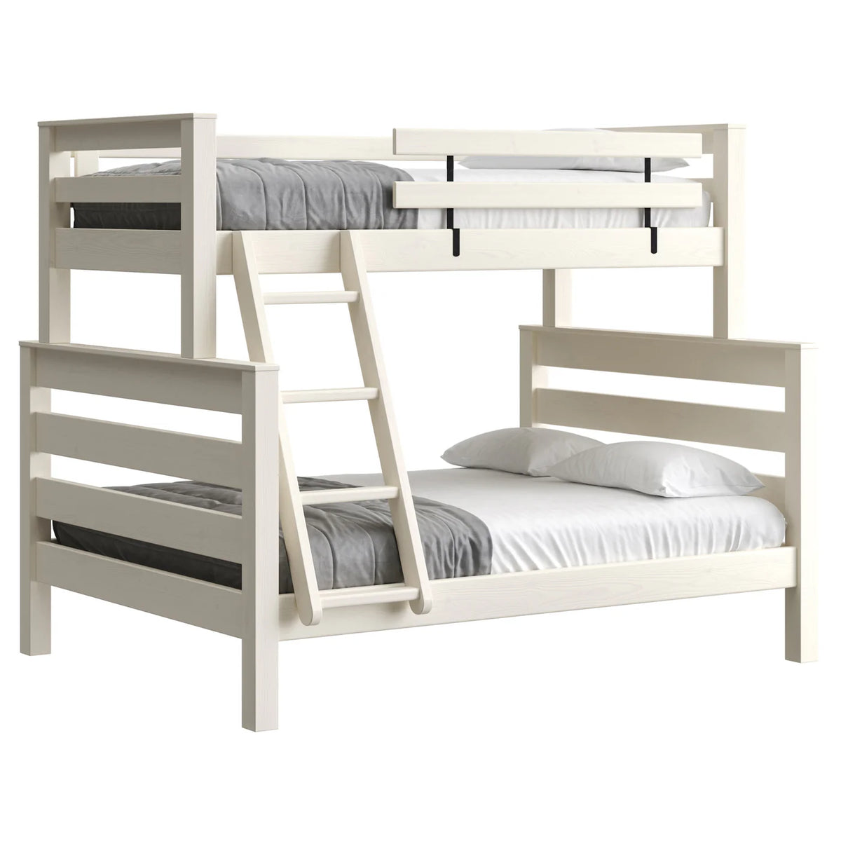 TimberFrame Bunk Bed TwinXL over Queen, Offset